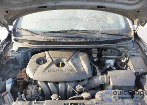 2011 Hyundai Elantra Gls из США, поврежденный, VIN 5NPDH4AE3BH055270